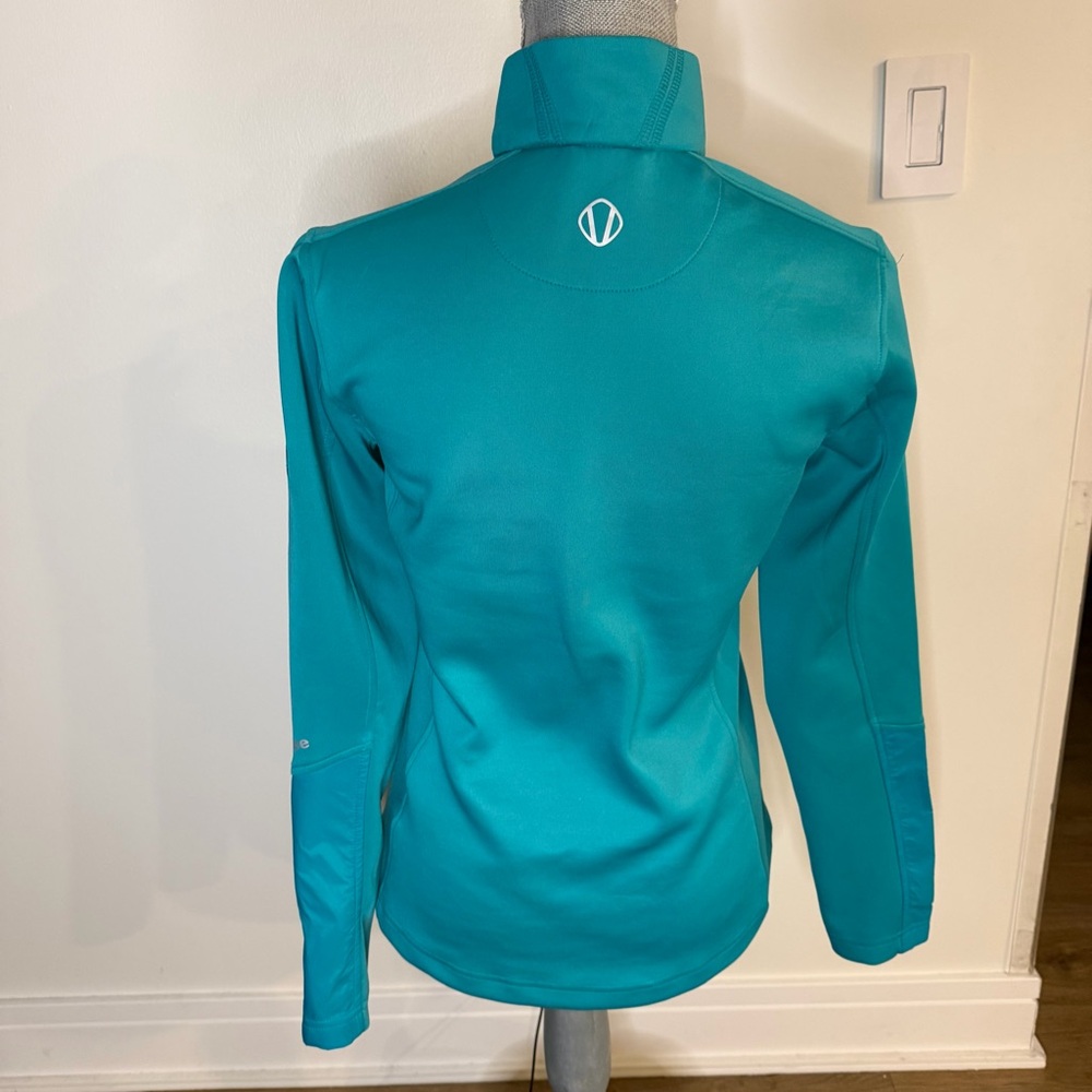 Sunice Women's golf Teal Jacket, quarter zip , size S , new without tag - Picture 2 of 9